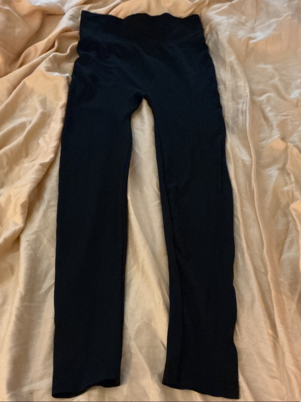 Poof! Black Stretch Leggings